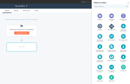 HubSpot: Workflow
