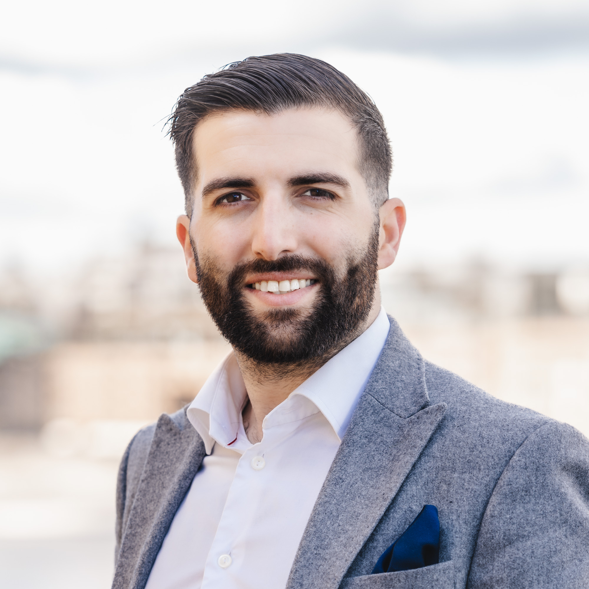 Ashkan portrett, markededsjef 